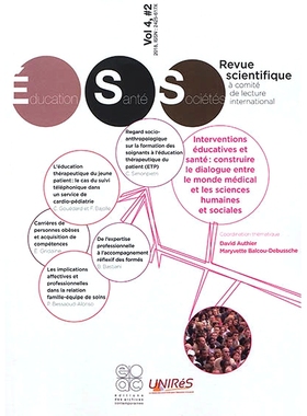 预订 Revue éducation, santé, sociétés, n° 4-2. Interventions éducatives et santé : construire le dialogue entre l