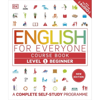 预订 English for Everyone Course Book Level 1 Beginner: A Complete Self-Study Programme 人人英语课程手册 1 级初学者: 978