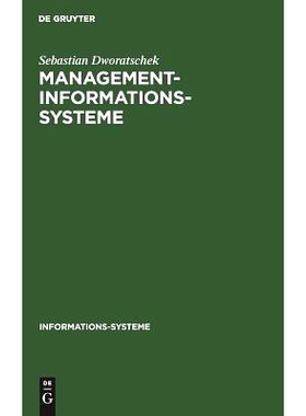 预订 Management-Informations-Systeme: 9783110035490