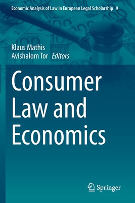 【预订】Consumer Law and Economics 9783030490300