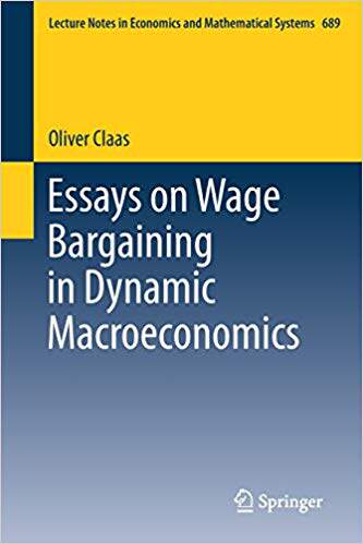 【预售】Essays on Wage Bargaining in Dynamic Macroeconomics