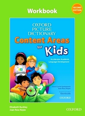 预订 Oxford Picture Dictionary Content Areas for Kids: Workbook: 9780194017794