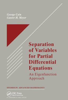【预订】Separation of Variables for Partial Differential Equations: An Eigenfunction Approach
