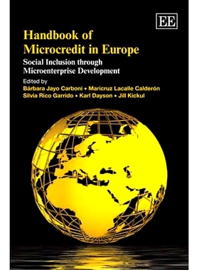 预订 Handbook of Microcredit in Europe: Social Inclusion Through Microenterprise Development 欧洲小额信贷手册:通过微型企