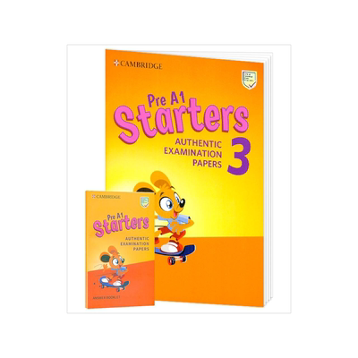 [预售]Pre A1 Starters 3 Student’s Book Authentic Examination Papers