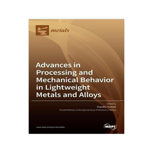 [预订]Advances in Processing and Mechanical Behavior in Lightweight Metals and Alloys 9783036522739