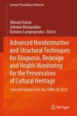 [预订]Advanced Nondestructive and Structural Techniques for Diagnosis, Redesign and Health Monitoring for  9783031422386