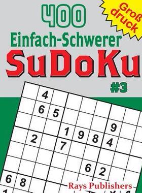 [预订]400 Einfach-Schwerer SuDoKu #3 9781544112824