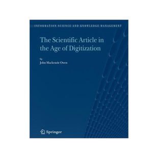 预订 The Scientific Article in the Age of Digitization