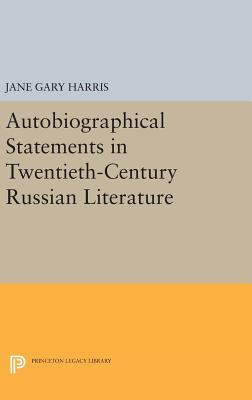 【预订】Autobiographical Statements in Twentieth-Century Russian Literature