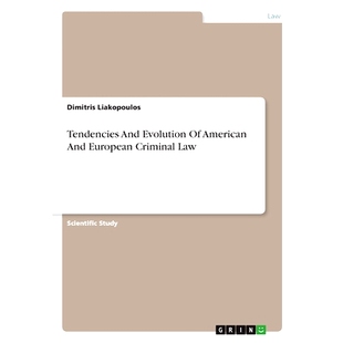 Evolution Law Tendencies 9783346535474 Criminal And European 预订 American