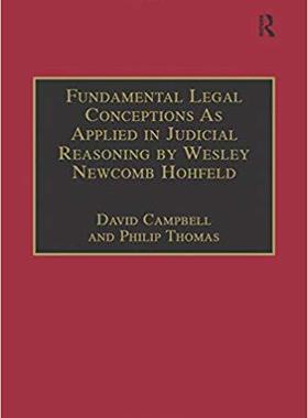 【预售】Fundamental Legal Conceptions As Applied in Judicial Reasoning by Wesley Newcomb Hohfeld