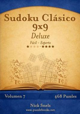 [预订]Sudoku Clasico 9x9 Deluxe - de Facil a Experto - Volumen 7 - 468 Puzzles 9781512327793