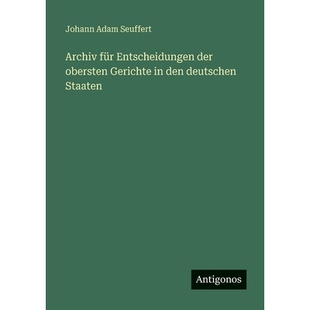 预订 Archiv für Entscheidungen der obersten Gerichte in den deutschen Staaten: 9783563667842