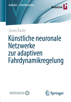 预订 Kunstliche neuronale Netzwerke zur adaptiven Fahrdynamikregelung