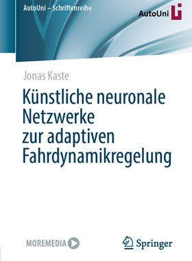 预订 Kunstliche neuronale Netzwerke zur adaptiven Fahrdynamikregelung