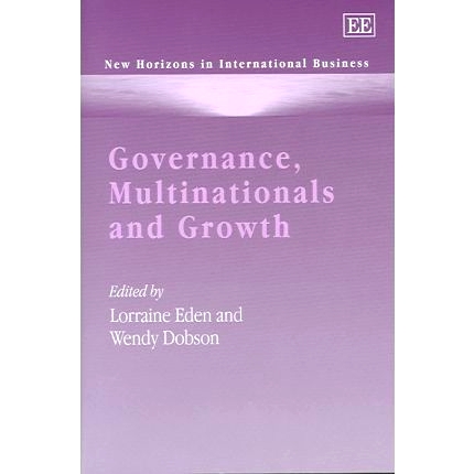 预订 Governance, Multinationals and Growth 治理、跨国公司和增长: 9781843769095