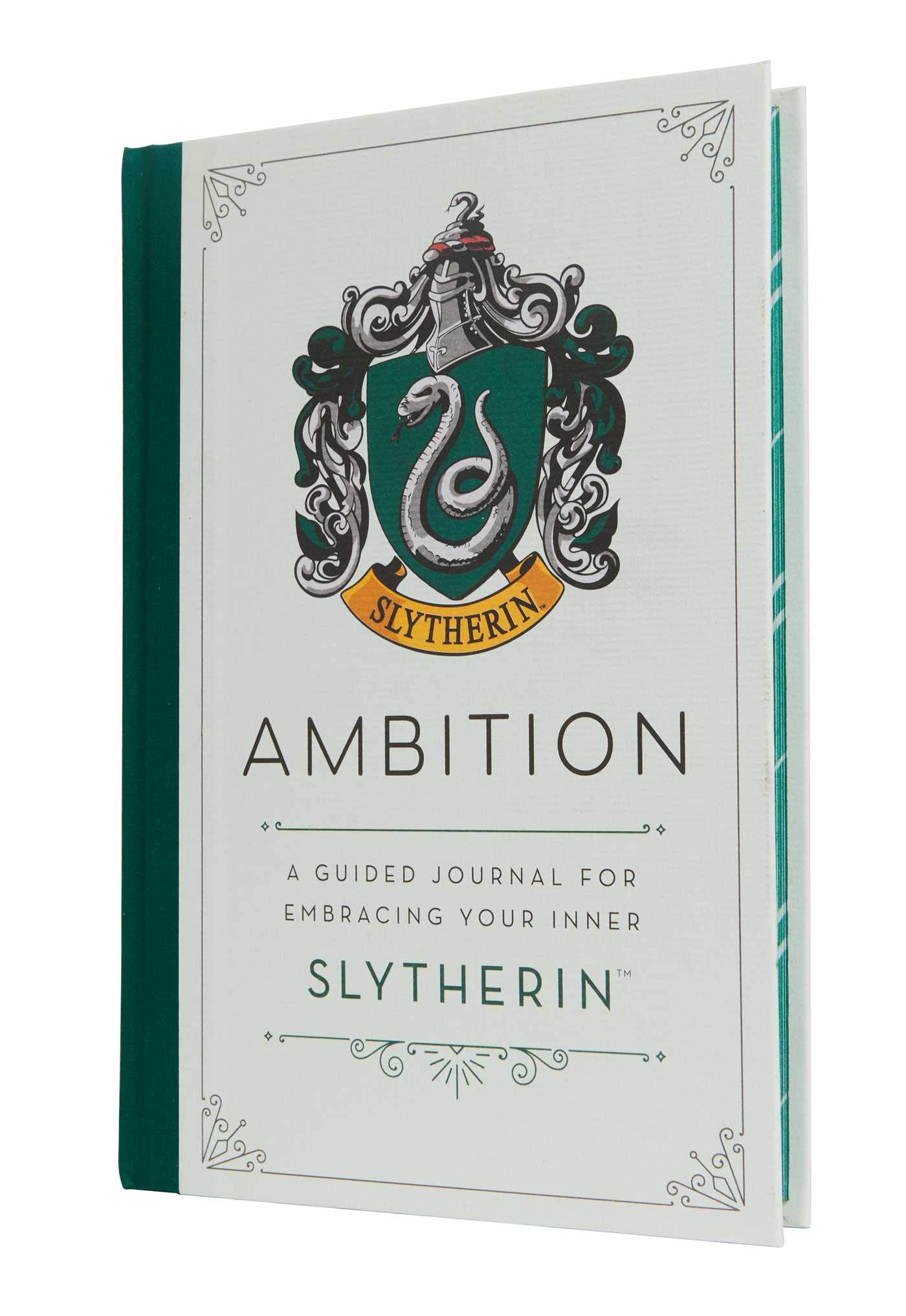 英文原版 哈利波特：野心 斯莱特林笔记本 周边 Harry Potter: Ambition: A Guided Journal for Embracing Your Inner Slytherin