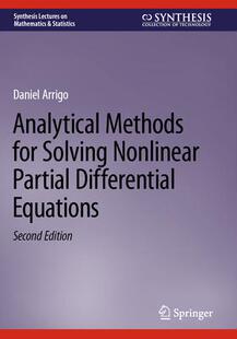 Nonlinear 9783031170713 Analytical Equations Differential Partial Solving for Methods 预订