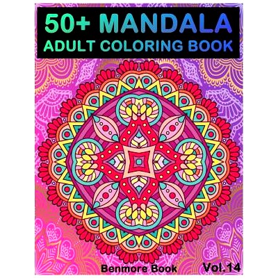 预订 50+ Mandala: Adult Coloring Book 50 Mandala Images Stress Management Coloring Book For Relaxation, Meditation, Happ