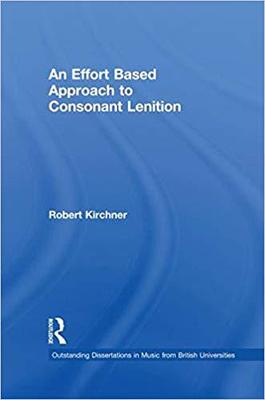【预售】An Effort Based Approach to Consonant Lenition