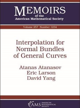 【预售】Interpolation for Normal Bundles of General Curves