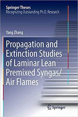 【预售】Propagation and Extinction Studies of Laminar Lean Premixed Syngas/Air Flames