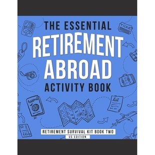 Gift Colleague Activity The Essential Retirement Fun 9781 Moving and 预订 Book Abroad Coworker for