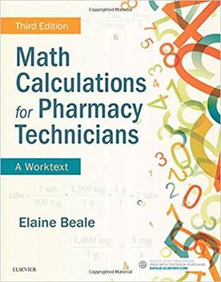 【预售】Math Calculations for Pharmacy Technicians