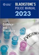 【预订】Blackstone’s Police Manuals Volume 2: Evidence and Procedure 2023 9780192869814