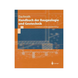 预订 Handbuch der Baugeologie und Geotechnik