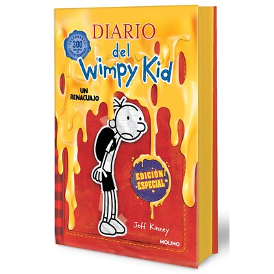 预订 Diario del Wimpy Kid: Un Renacuajo (Edición Cantos Pintados) / Diary of a Wimpy Kid (Sprayed Edges Edition) 小屁孩