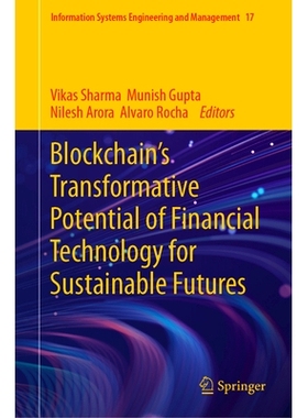 预订 Blockchain’s Transformative Potential of Financial Technology for Sustainable Futures 区块链金融技术对可持续未来的