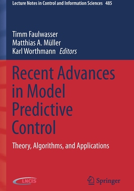 【预订】Recent Advances in Model Predictive Control 9783030632830