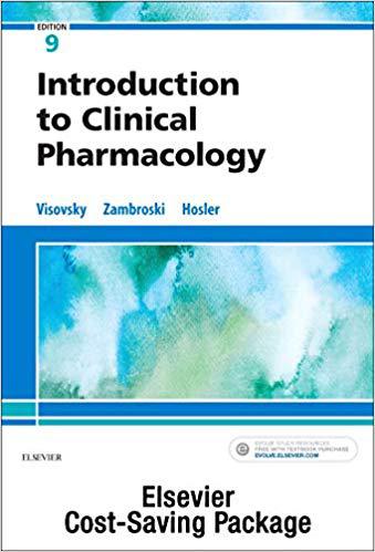 Introduction to Clinical Pharmacology- Text and Study Guide Package临床药理学导论教材及学习指南套装