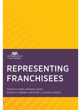 预订 Representing Franchisees 代表加盟商: 9781639053735