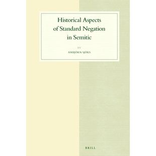 9789004348547 Aspects 标准否定 犹太人在历史方面 Semitic Negation Standard Historical 预订