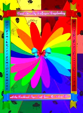 预订 Create Your Diy Wallpaper Scrapbooking with this Knickknack Paper Craft Space Alien Colorful Sheet: Origami & Kirig