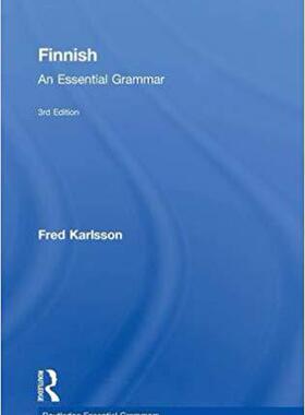 【预售】Finnish: An Essential Grammar