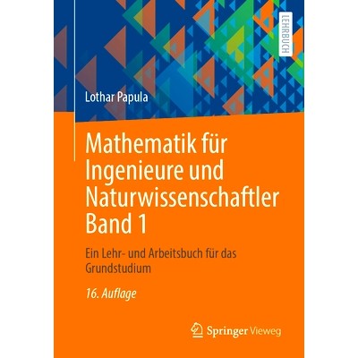预订 Mathematik für Ingenieure und Naturwissenschaftler Band 1: Ein Lehr- und Arbeitsbuch für das Grundstudium: 978365