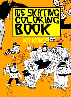 预订 Ice Skating Coloring Book: 9781530917389