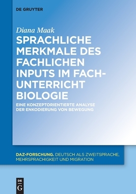 【预订】Sprachliche Merkmale des fachlichen Inputs im Fachunterricht Biologi 9783110684988