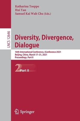 【预订】Diversity, Divergence, Dialogue