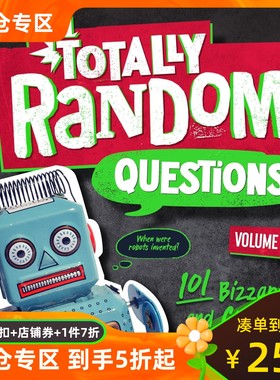 完全随机的问题第4卷 Totally Random Questions Volume 4: 101 Bizarre and Cool Q&As  英文原版