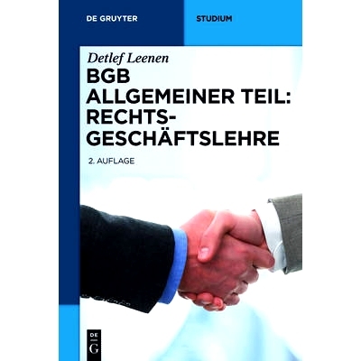 预订 BGB Allgemeiner Teil: Rechtsgeschäftslehre: 9783110320541