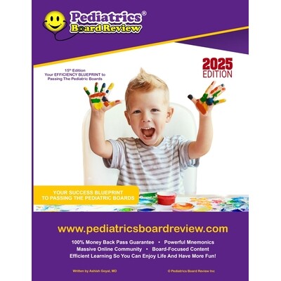 预订 Pediatrics Board Review: Your EFFICIENCY BLUEPRINT to Passing the Pediatric Boards: 9781300666158