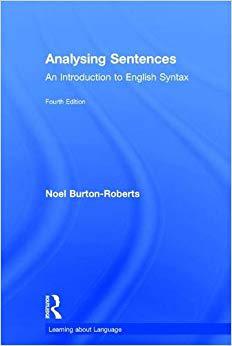【预售】Analysing Sentences