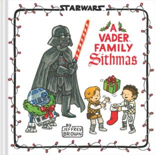预售 星球大战 黑武士一家过圣诞 Jeffrey Brown 幽默绘本 英文原版 精装 Star Wars: Vader Family Sithmas