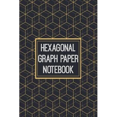 预订 Hexagonal Graph Paper Notebook: 1/2 Inch Hexagons - Hex Map - Hex Board - Hex Grid - Designed for RPG Gamers and ot