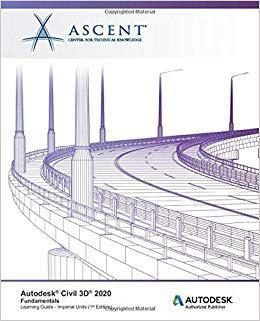 【预售】Autodesk Civil 3D 2020: Fundamentals (Imperial Units): Autodesk Authorized Publisher